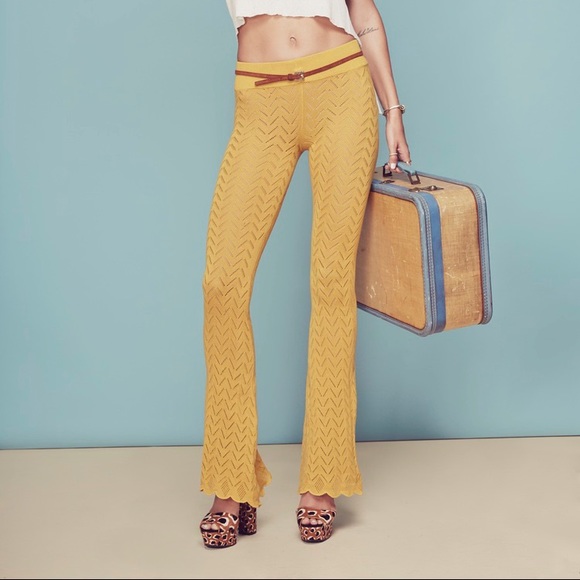 For love and lemons Knitz flare bell bottoms small - Picture 1 of 2